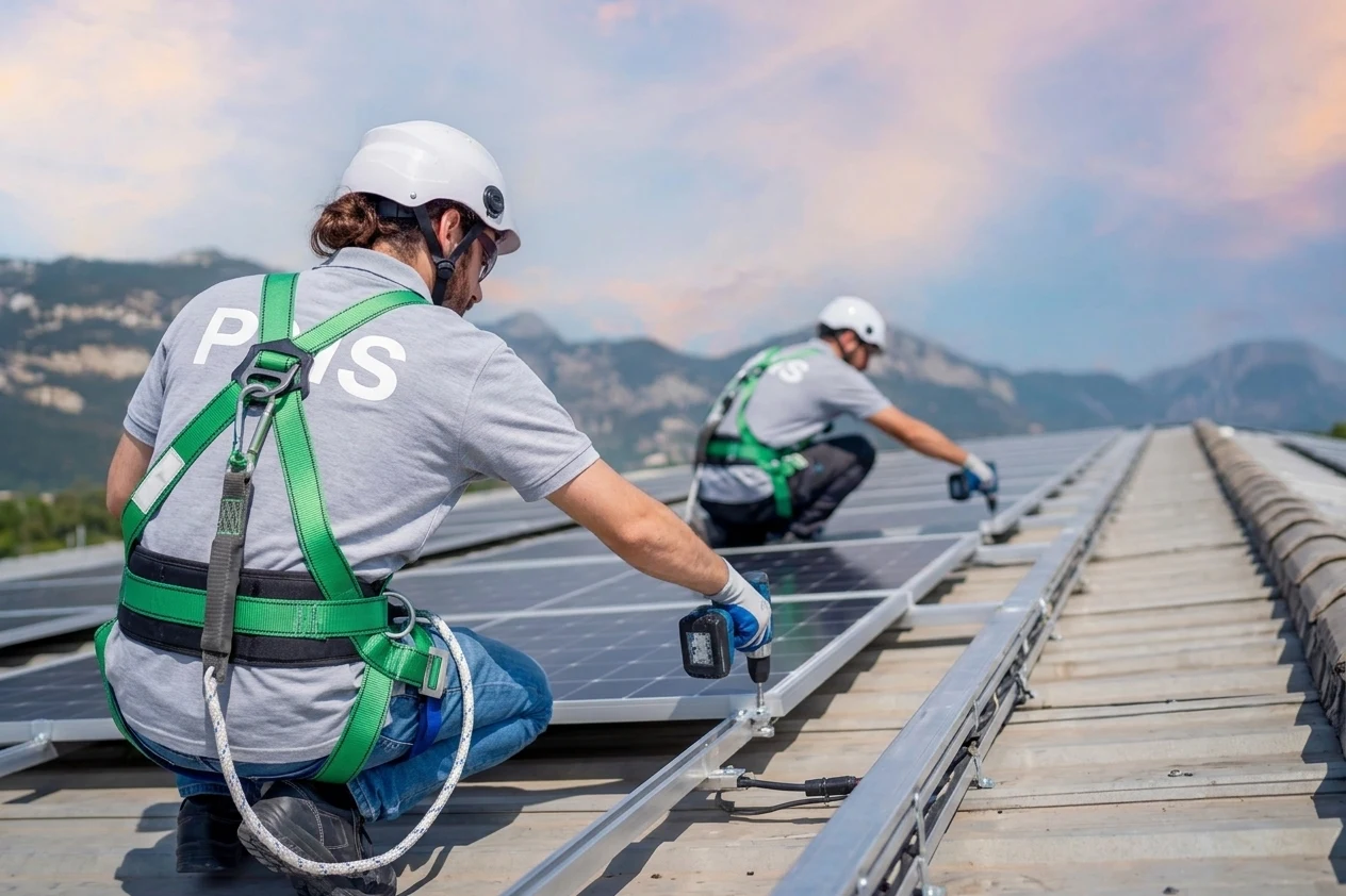 Installation photovoltaïque dans la Drôme