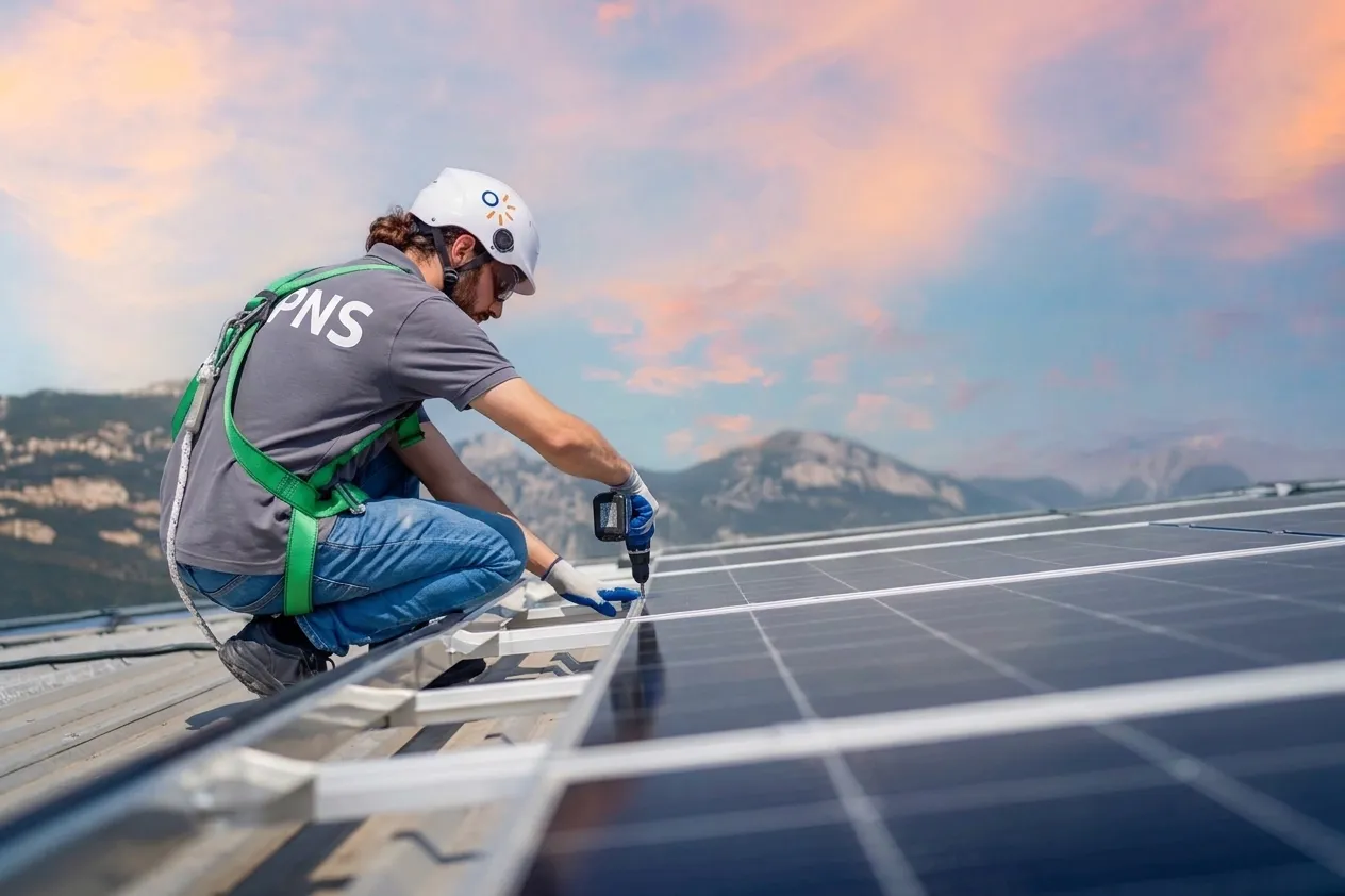 Installation photovoltaïque à Romans-sur-Isère